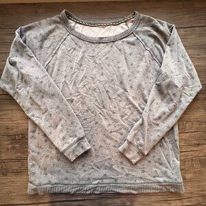 Cozy Knit Crew Sweater, Size Medium